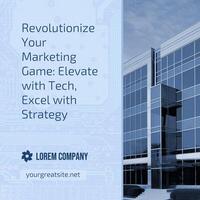 Business Marketing Linkedin Post template