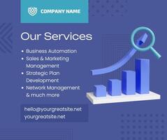 Marketing Business Facebook post template