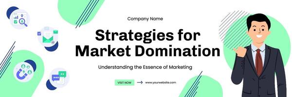 Marketing Strategy Twitter Header template