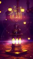 AI generated Ramadan Background Looped Animation video