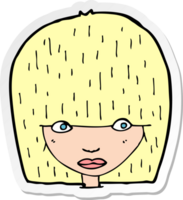 Aufkleber eines Cartoon-Doodles png