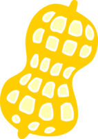 cartoon doodle peanut png