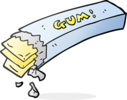 cartoon chewing gum png