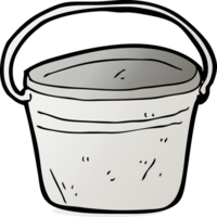 cartoon metal bucket png