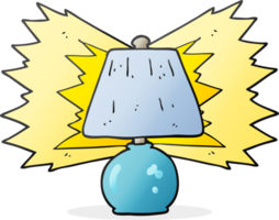 dessin animé électrique lampe png