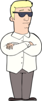 cartoon security guy png