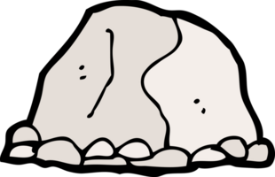 cartoon large rock png