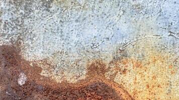 Close up view of rusty metal texture background photo