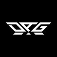 DAG letter logo vector design, DAG simple and modern logo. DAG luxurious alphabet design