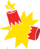 cartoon doodle dynamite png