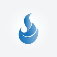 water drop vector logo design concept design template