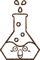 vetenskap experiment träkol ritning png