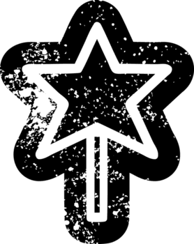 Magia varinha ícone símbolo png