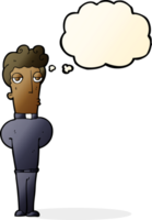 cartoon priest with thought bubble png