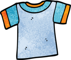 cartoon doodle tee shirt png