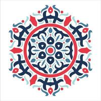 background with mandala frame Free Vector