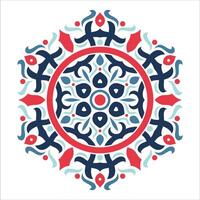 background with mandala frame Free Vector