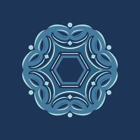 background with mandala frame Free Vector