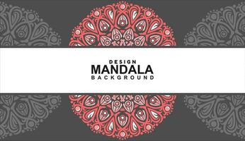 antecedentes con mandala marco gratis vector