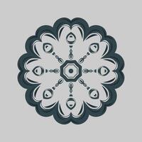 Mandala pattern art background free vector