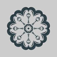 Mandala pattern art background free vector