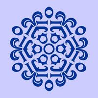 Mandala pattern art background free vector