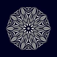 Mandala pattern art background free vector