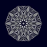 Mandala pattern art background free vector