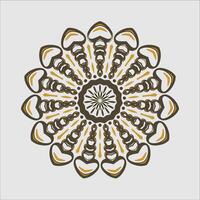 mandala modelo Arte antecedentes gratis vector