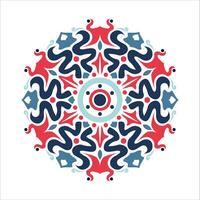 background with mandala frame Free Vector