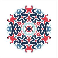 background with mandala frame Free Vector