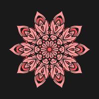 mandala modelo Arte antecedentes gratis vector