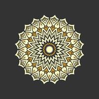 Mandala pattern art background free vector