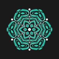 mandala modelo Arte antecedentes gratis vector