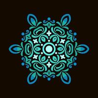 Mandala pattern art background free vector