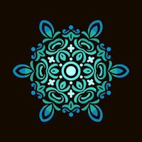 Mandala pattern art background free vector