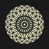 mandala modelo Arte antecedentes gratis vector