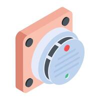 Home Appliances and Gadgets Isometric Icon vector