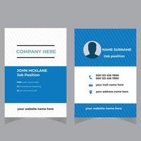 vector abstract id cards template with picture