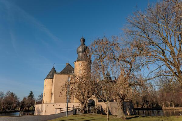 the castle of gemen in westphalia