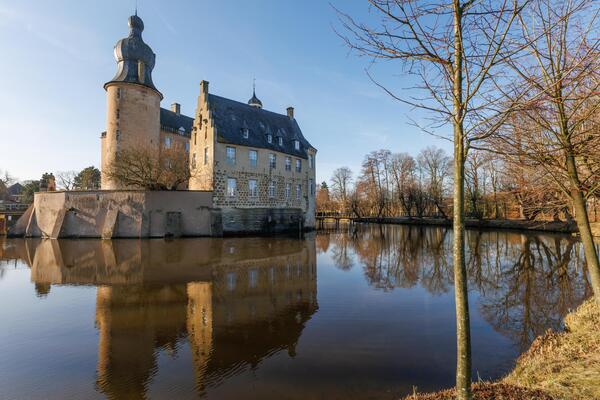 the castle of gemen in westphalia
