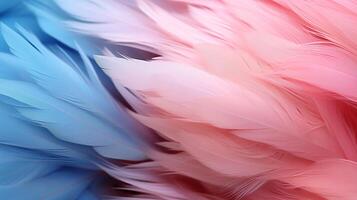 AI generated Soft Fluffy Feathers Abstract Texture background Highly Detailed photo