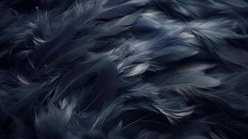 AI generated Feathers Twilight Abstract Texture background Highly Detailed photo