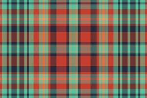 Tartan plaid pattern with texture and warm color. vector