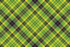 Tartan plaid pattern with texture and warm color. vector