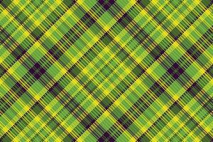 Tartan plaid pattern with texture and warm color. vector