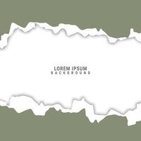 Torn paper background. vector