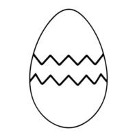 Easter eggs line ornate design, Easter eggs line ornate design illustration, vector