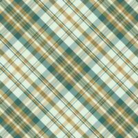 Tartan plaid pattern with texture and warm color. vector