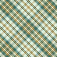 Tartan plaid pattern with texture and warm color. vector